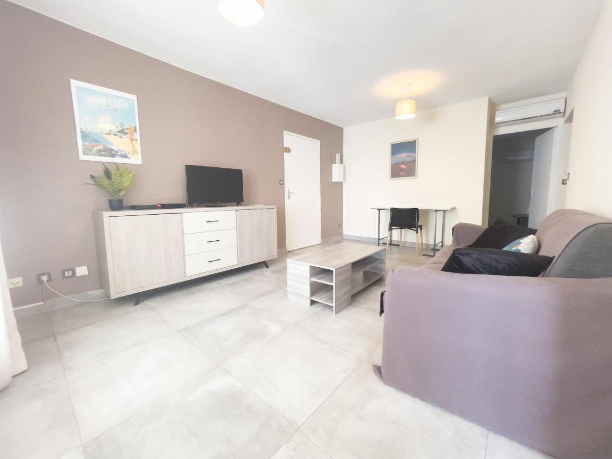 L'Hermitage - Appartement T3 En Bord De Plage Filaos Bagian luar foto